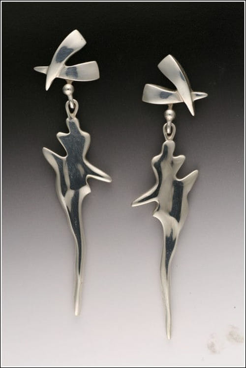 MB-E35 Earrings Etude at Hunter Wolff Gallery